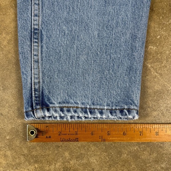 Vintage Levi's‎ 550 Jeans Women's 14 Relaxed Fit Tapered Leg 1998 Light Wash - Picture 12 of 12